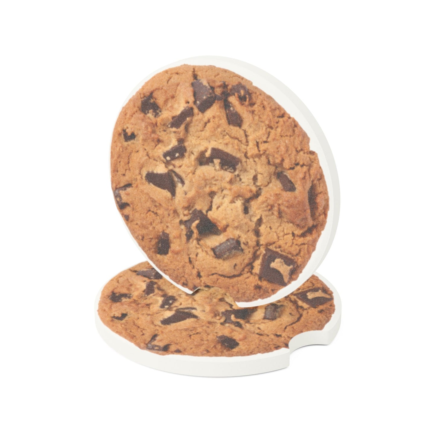Chocolate Chip Cookie Soapstone Car Coaster