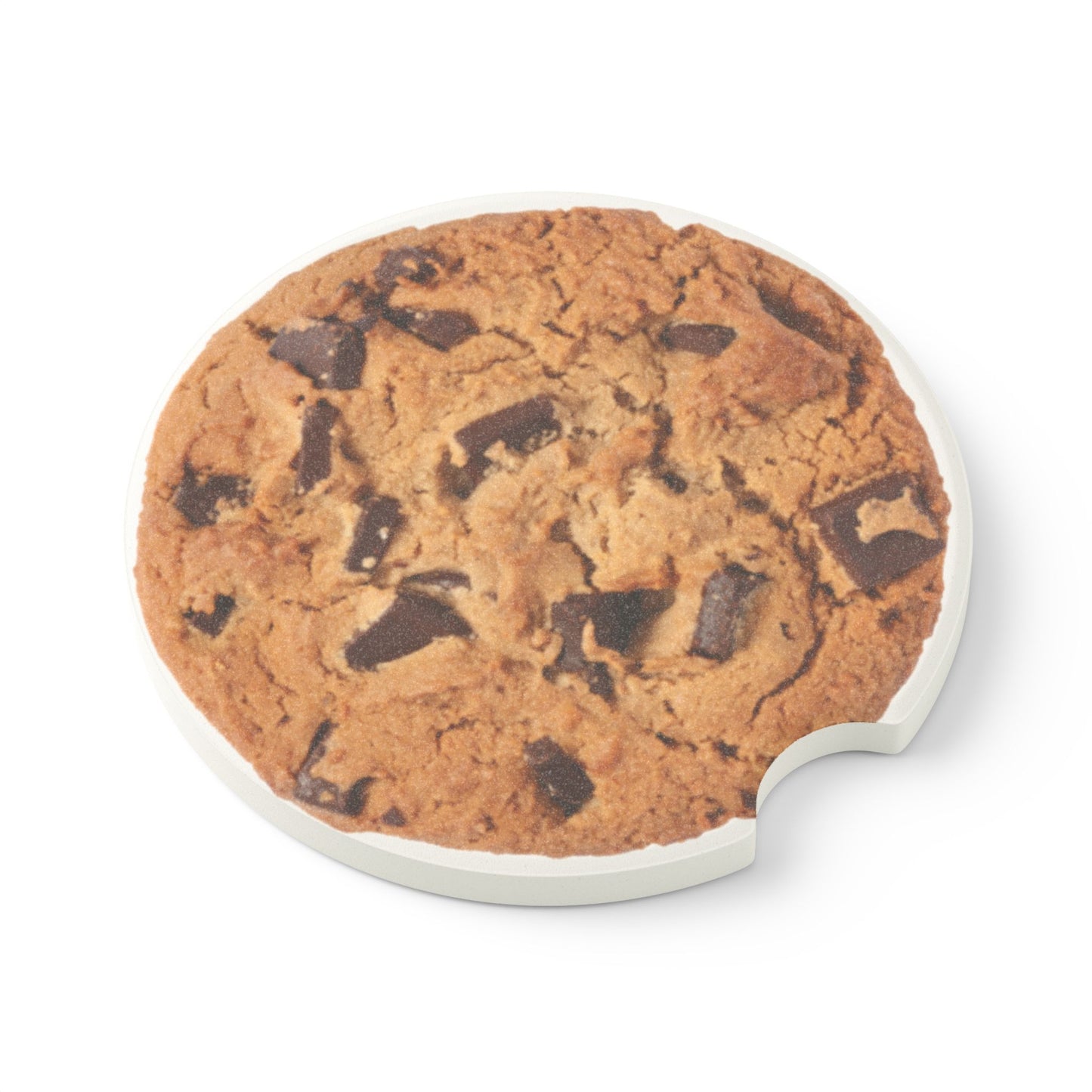 Chocolate Chip Cookie Soapstone Car Coaster