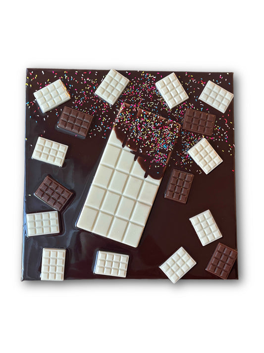 I Like Chocolate - 8 x 8 Resin PopArt