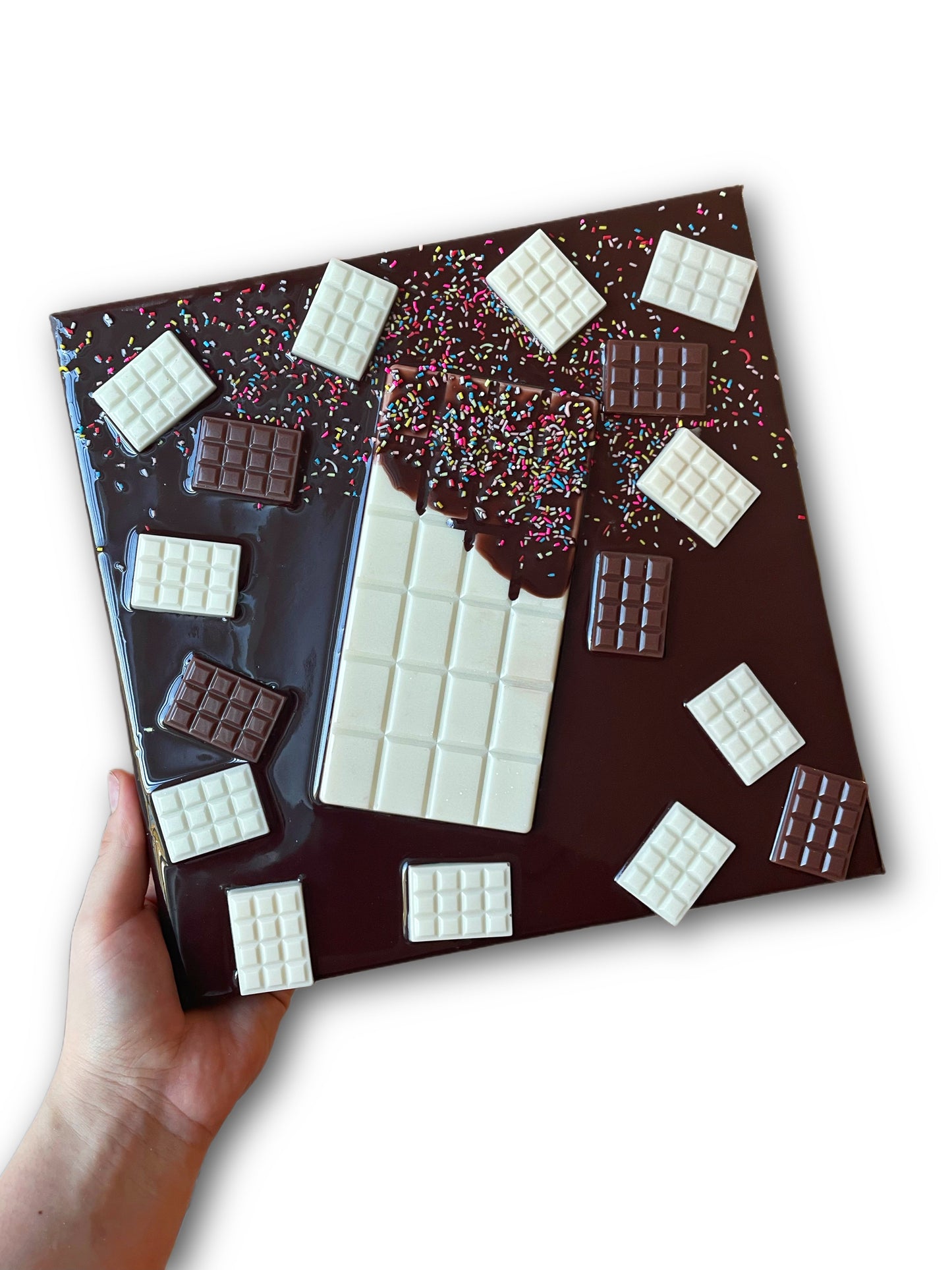 I Like Chocolate - 8 x 8 Resin PopArt