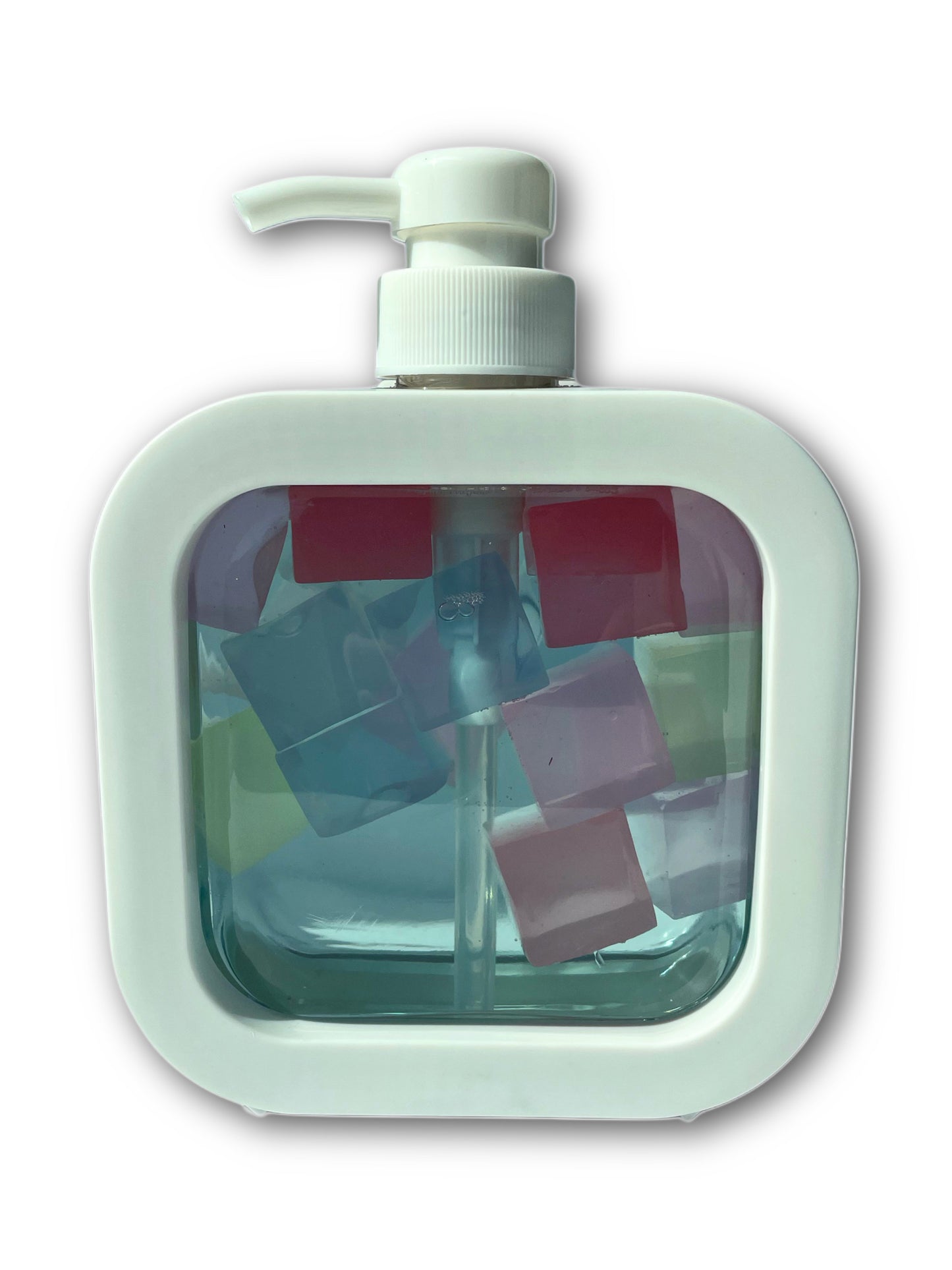 Baby Blue Jello Cube Liquid Soap