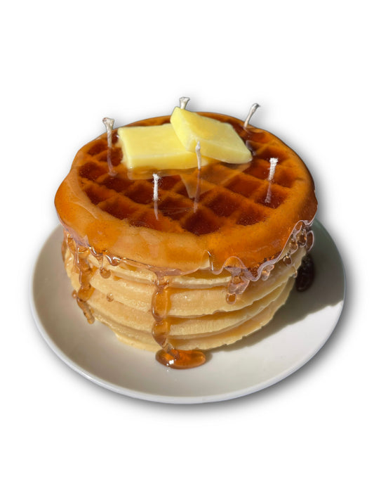 Stack of Waffles Candle