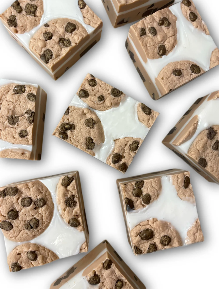 Milk and Cookies Soap Bar