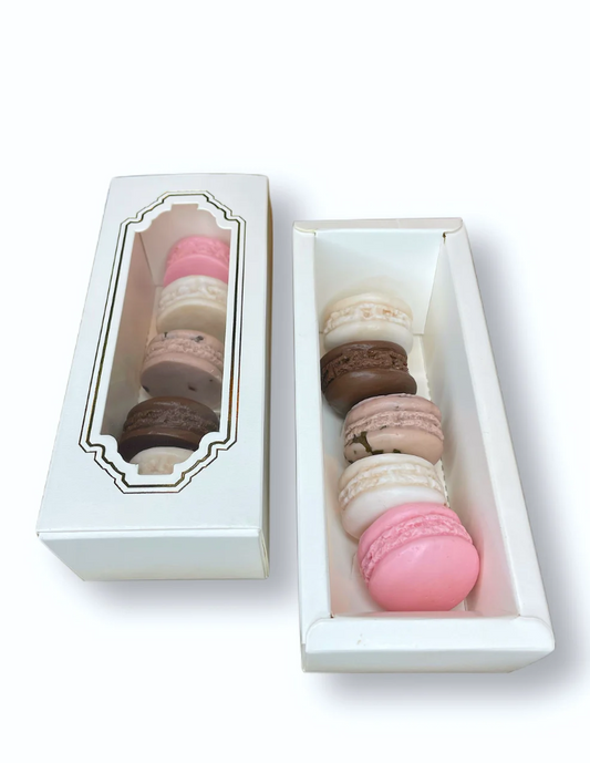 Assorted Dessert Scented Macaron Soap Box