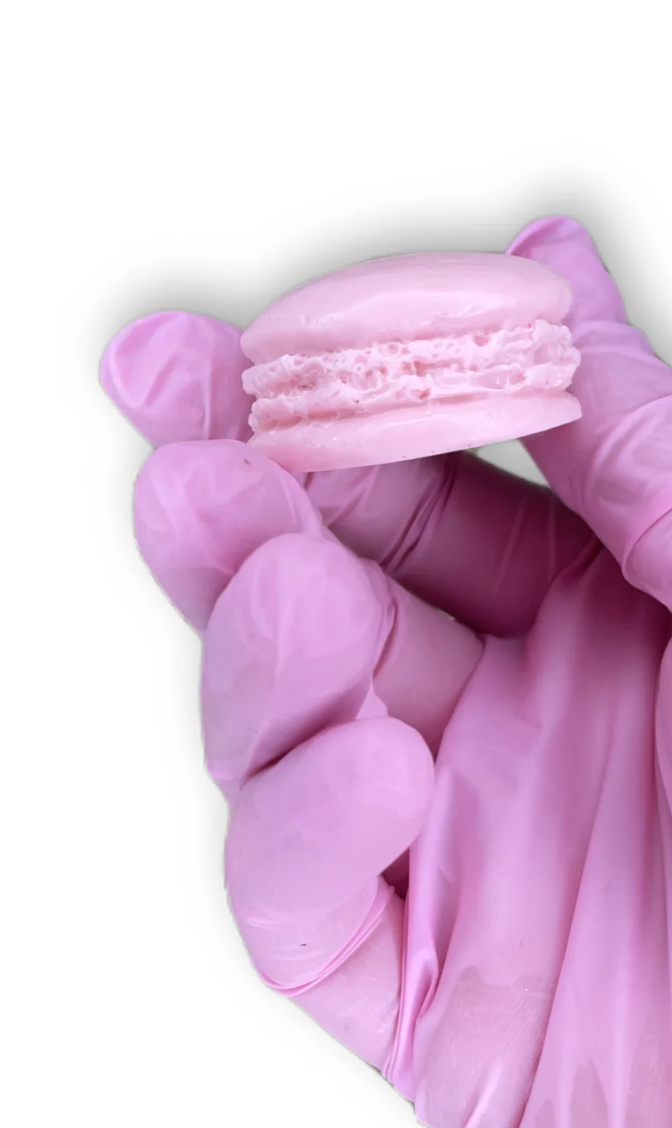 Assorted Dessert Scented Macaron Soap Box