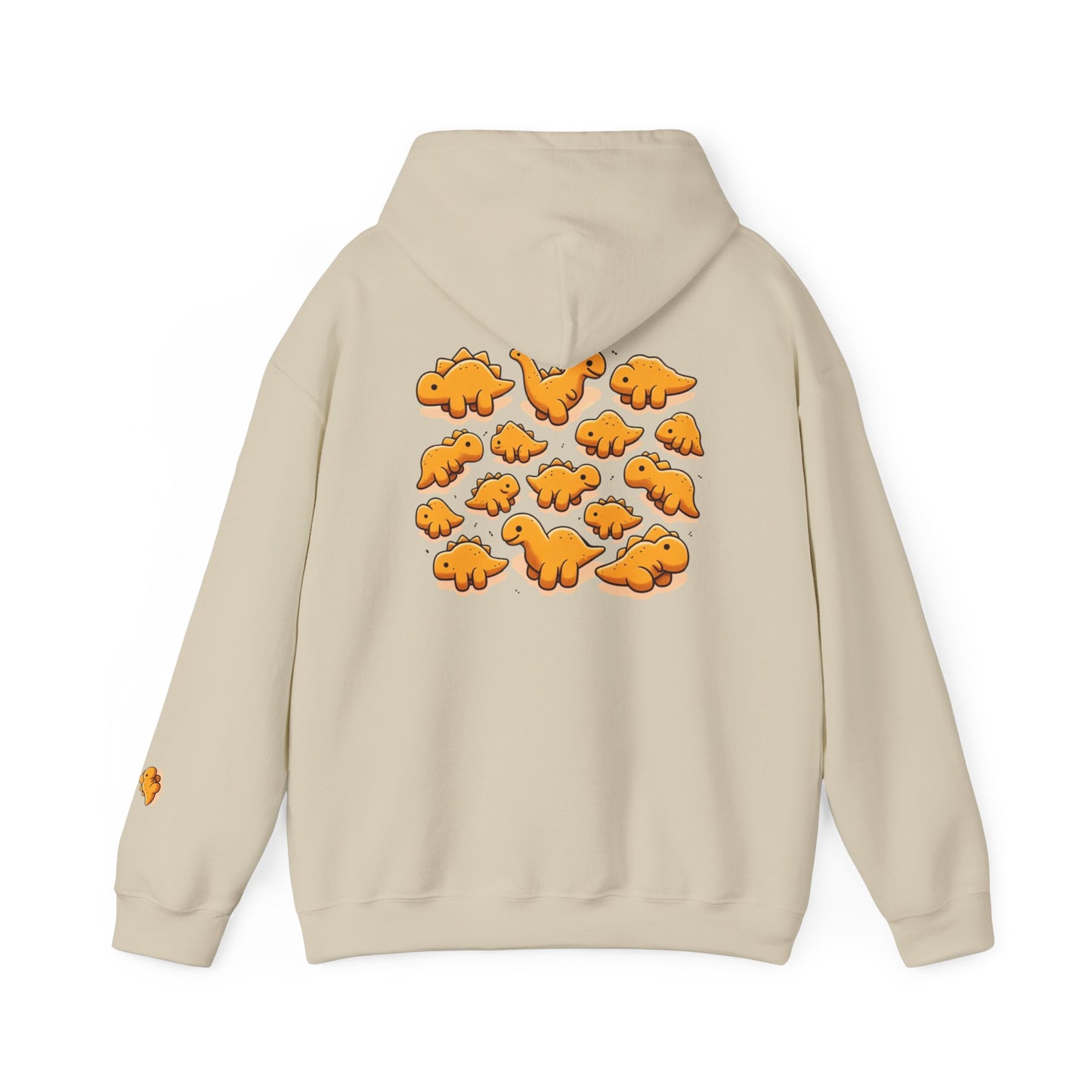 Dino Nugget Hoodie – Cute Dinosaur Nugget Graphic Sweatshirt