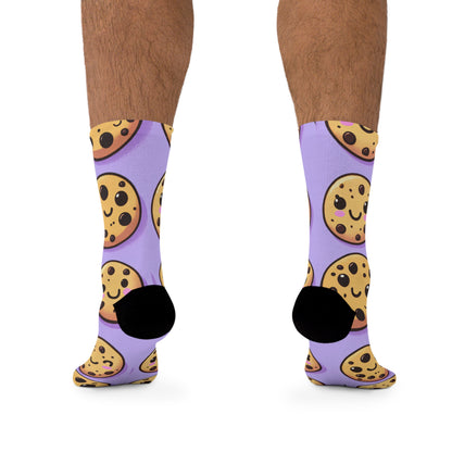 Happy Cookie Lilac Socks