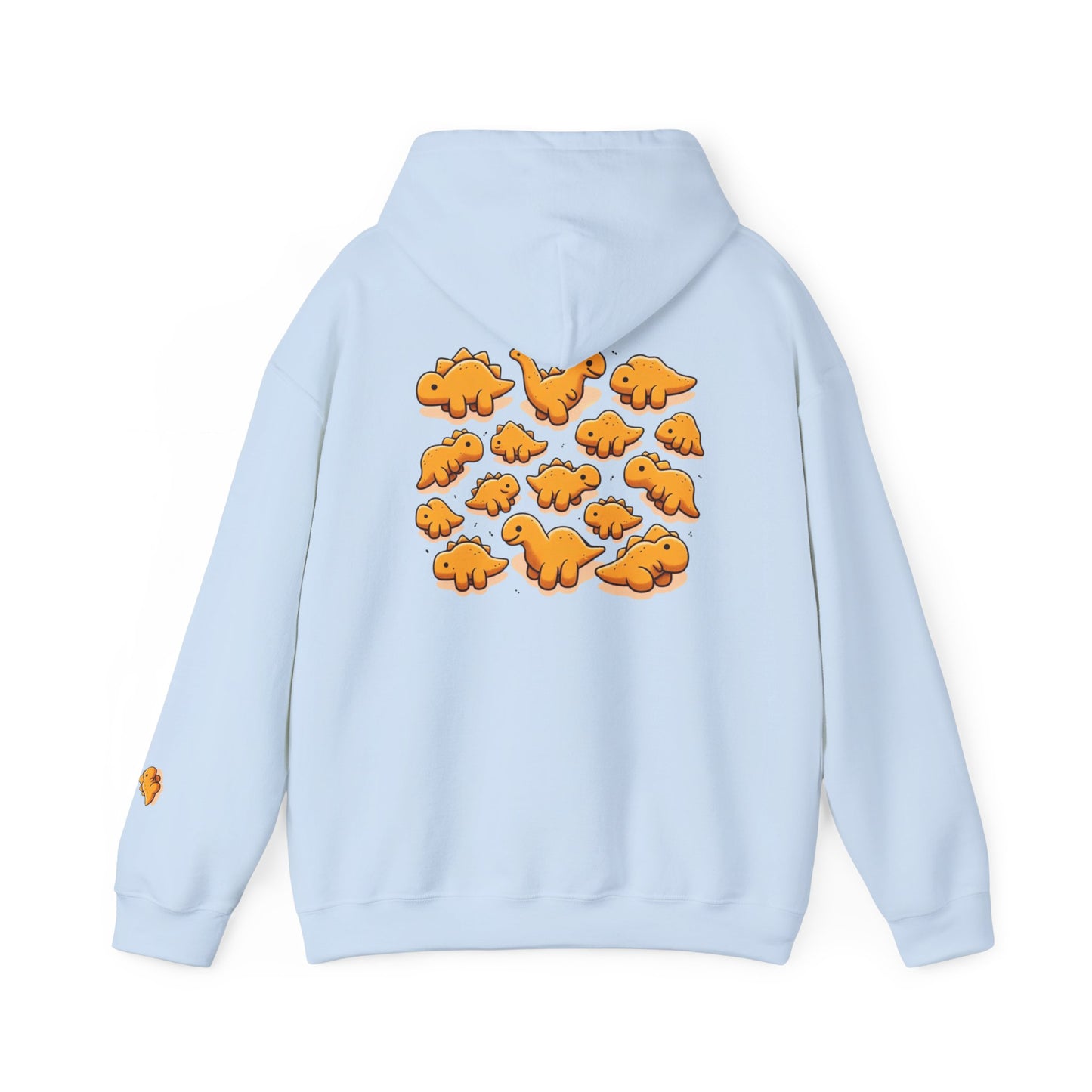 Dino Nugget Hoodie – Cute Dinosaur Nugget Graphic Sweatshirt
