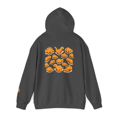 Dino Nugget Hoodie – Cute Dinosaur Nugget Graphic Sweatshirt