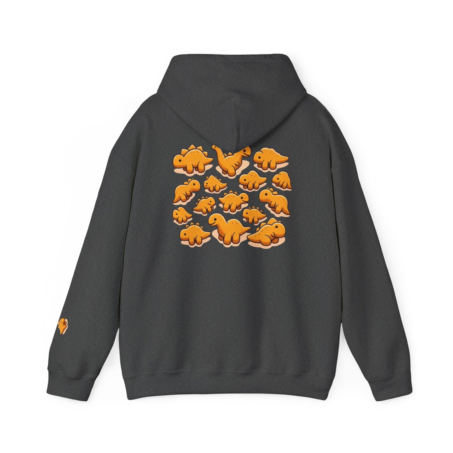 Dino Nugget Hoodie – Cute Dinosaur Nugget Graphic Sweatshirt