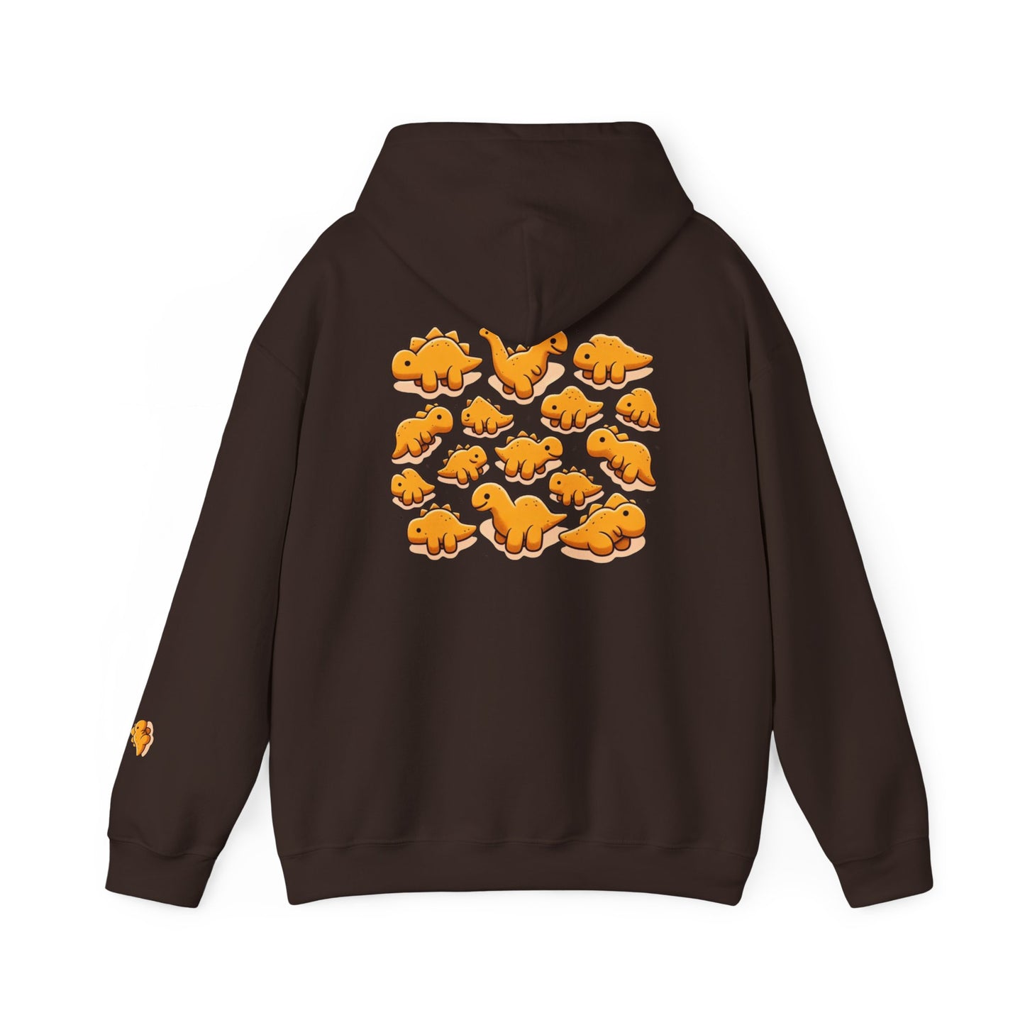 Dino Nugget Hoodie – Cute Dinosaur Nugget Graphic Sweatshirt