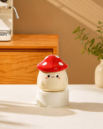 Cute Ceramic Mushroom Mug