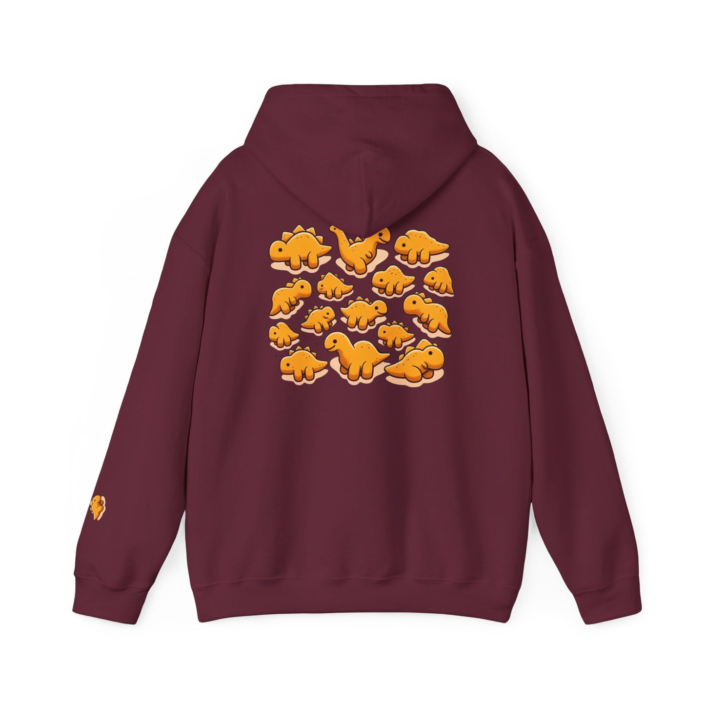 Dino Nugget Hoodie – Cute Dinosaur Nugget Graphic Sweatshirt