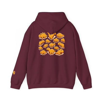 Dino Nugget Hoodie – Cute Dinosaur Nugget Graphic Sweatshirt