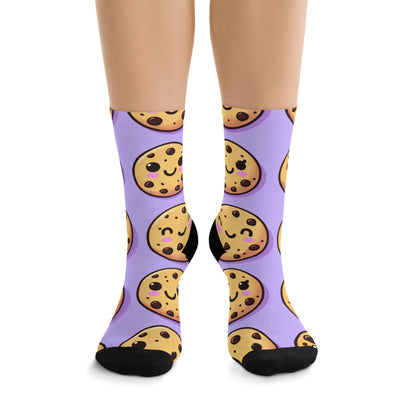 Happy Cookie Lilac Socks