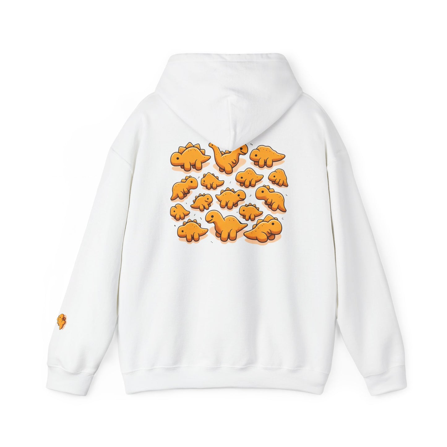 Dino Nugget Hoodie – Cute Dinosaur Nugget Graphic Sweatshirt