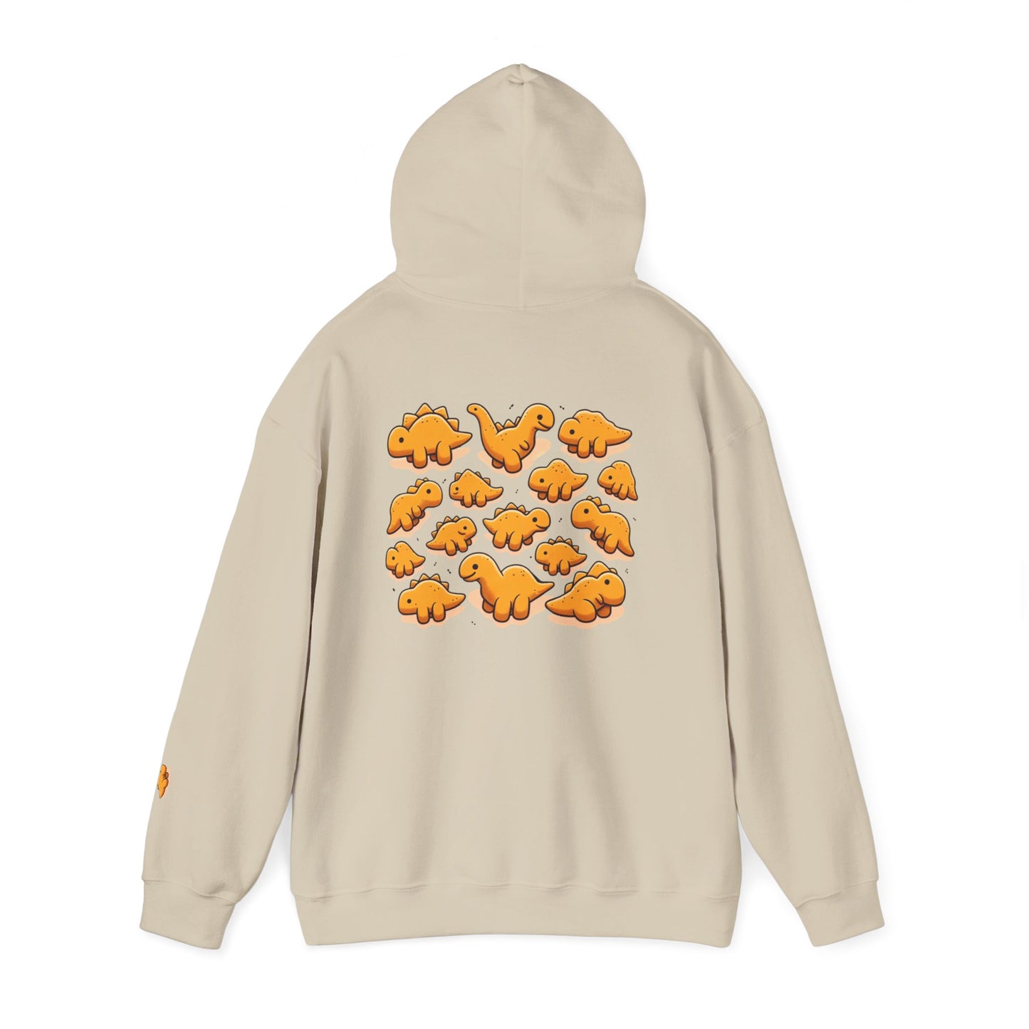 Dino Nugget Hoodie – Cute Dinosaur Nugget Graphic Sweatshirt