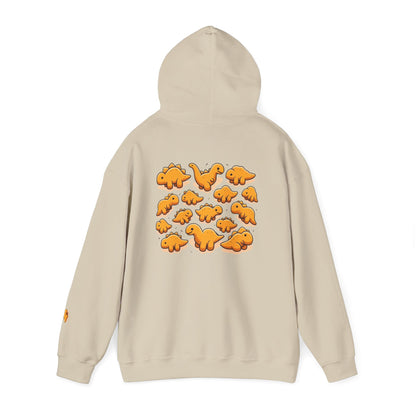 Dino Nugget Hoodie – Cute Dinosaur Nugget Graphic Sweatshirt