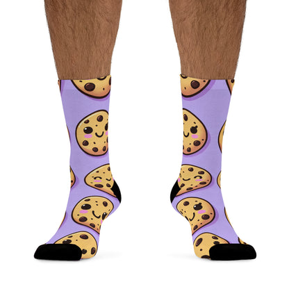 Happy Cookie Lilac Socks