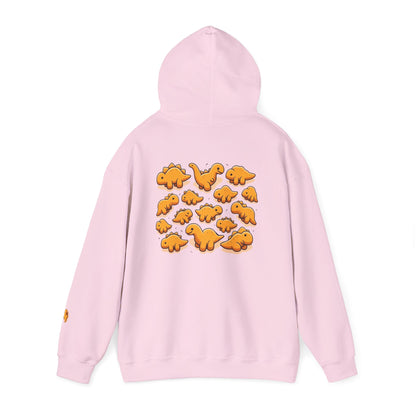 Dino Nugget Hoodie – Cute Dinosaur Nugget Graphic Sweatshirt