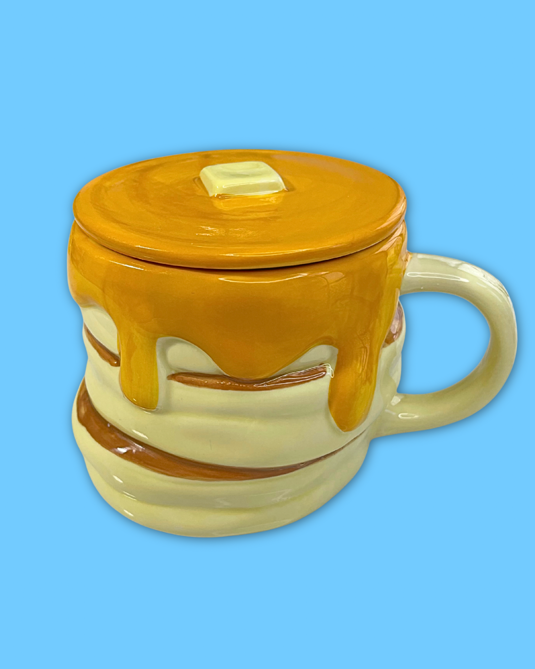 Stack of Pancakes Mug Candle