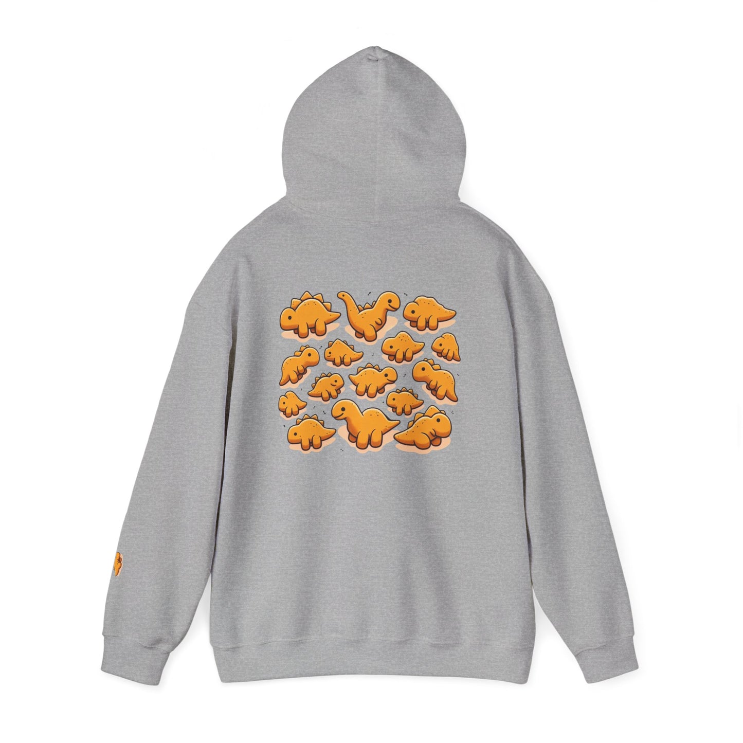 Dino Nugget Hoodie – Cute Dinosaur Nugget Graphic Sweatshirt