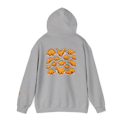 Dino Nugget Hoodie – Cute Dinosaur Nugget Graphic Sweatshirt