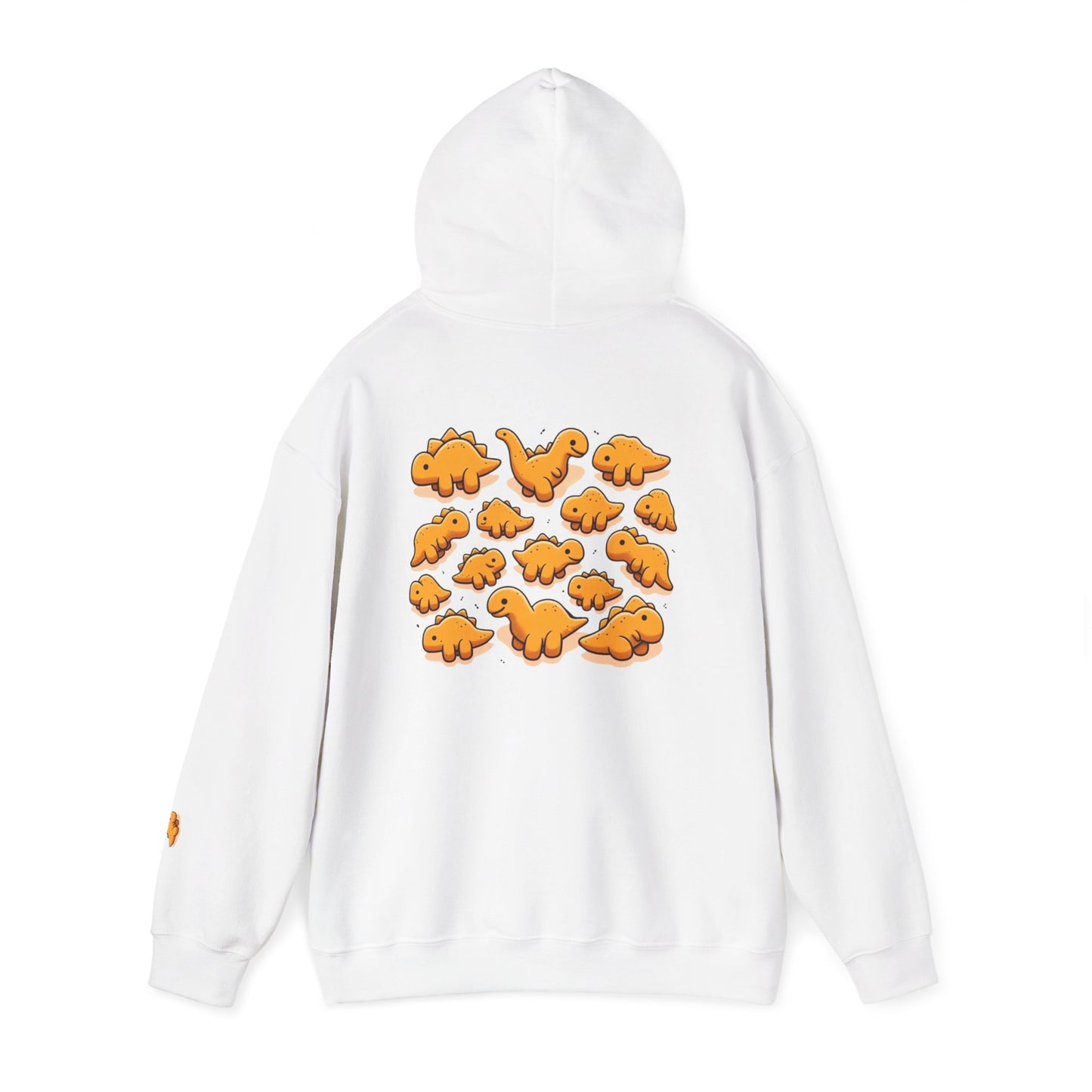 Dino Nugget Hoodie – Cute Dinosaur Nugget Graphic Sweatshirt
