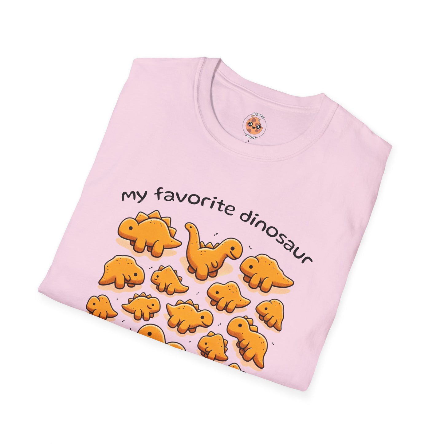 Ucute Foods Dino Nuggies Pink Shirt