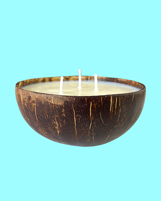 Coconut Shell Candle