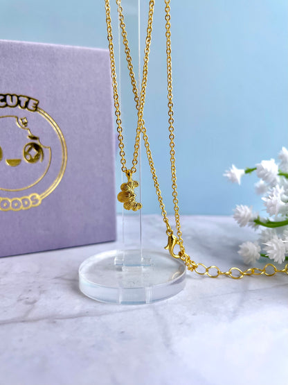 Golden Croissant Necklace