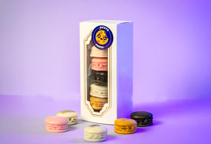 Assorted Dessert Scented Macaron Soap Box