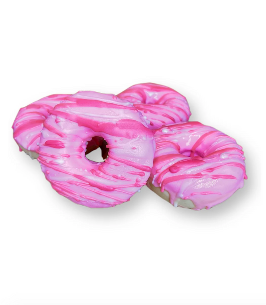 Pink Dip and Drizzle Donut Soap - PACK OF 4