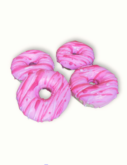 Pink Dip and Drizzle Donut Soap - PACK OF 4