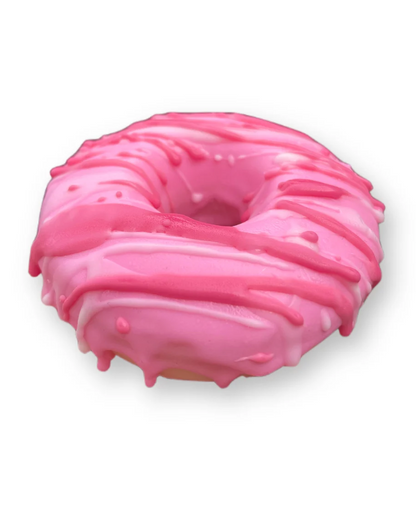 Pink Dip and Drizzle Donut Soap