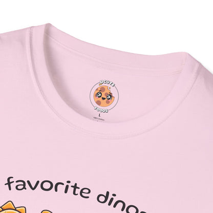 Ucute Dino Nuggets Pink Shirt