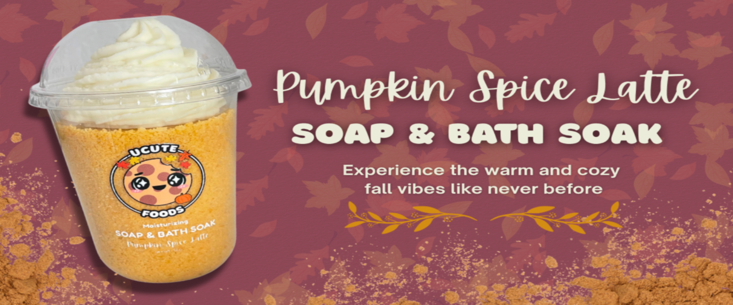 Ucute Pumpkin Spice Latte Bath Soak