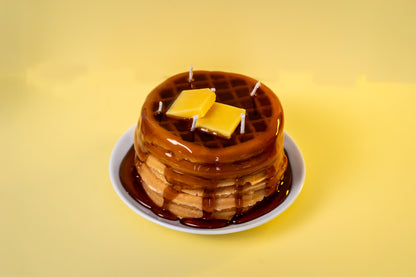 Stack of Waffles Candle