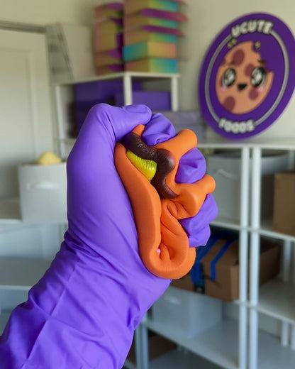 Waffle Slow Rising Foam Squeeze Toy